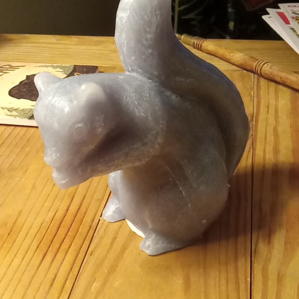 Squirrel Candle - Picture 3 of 4